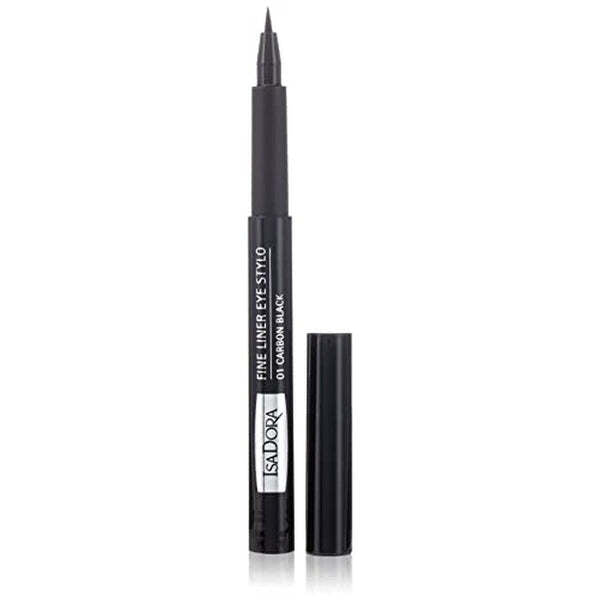 IsaDora Fine Liner Eye Stylo in Carbon Black 1.1ml (British brand)
