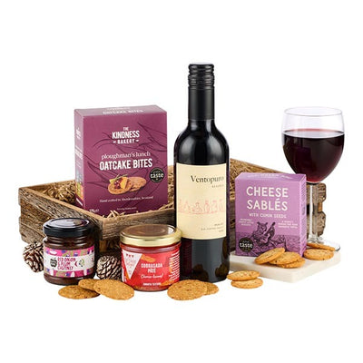 Superdrug Spicers of Hythe The Wine & Pâté Tray Hamper- Buy online at McGrocer