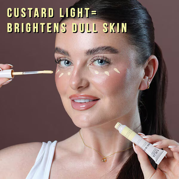 MUA Pro Base Corrector Custard Light, imported from the UK