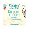 KinKind natural deodorant refill coconut fresh, imported from the UK