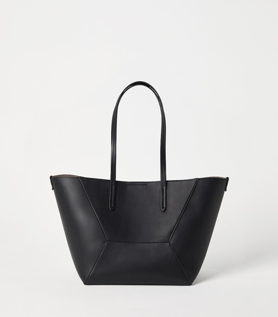 Brunello Cucinelli small calfskin tote bag - British product
