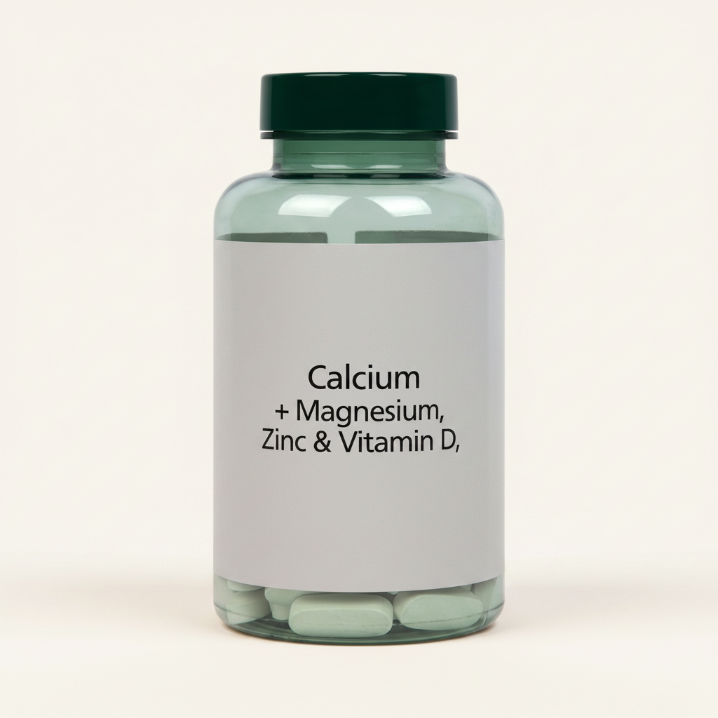 Holland & Barrett Calcium Magnesium Vitamin D 120 Tablets - British product