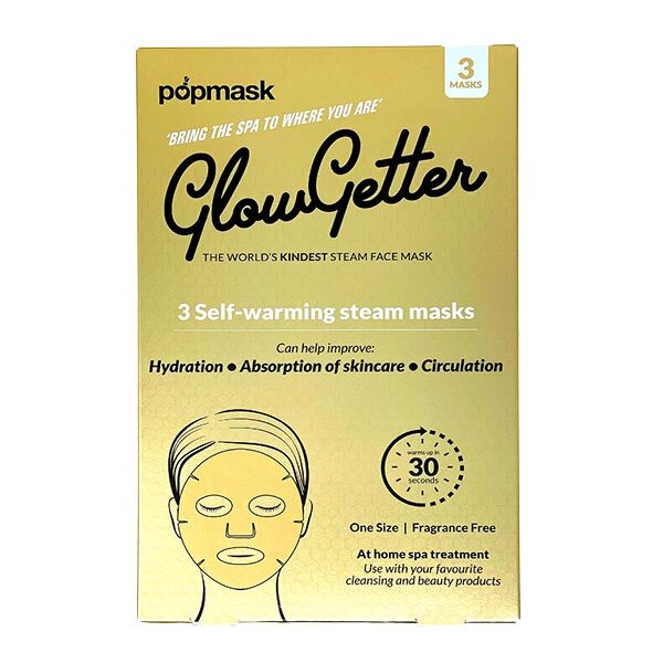 Popmask Glow Getter -  3 Steam Face Masks GOODS Superdrug   