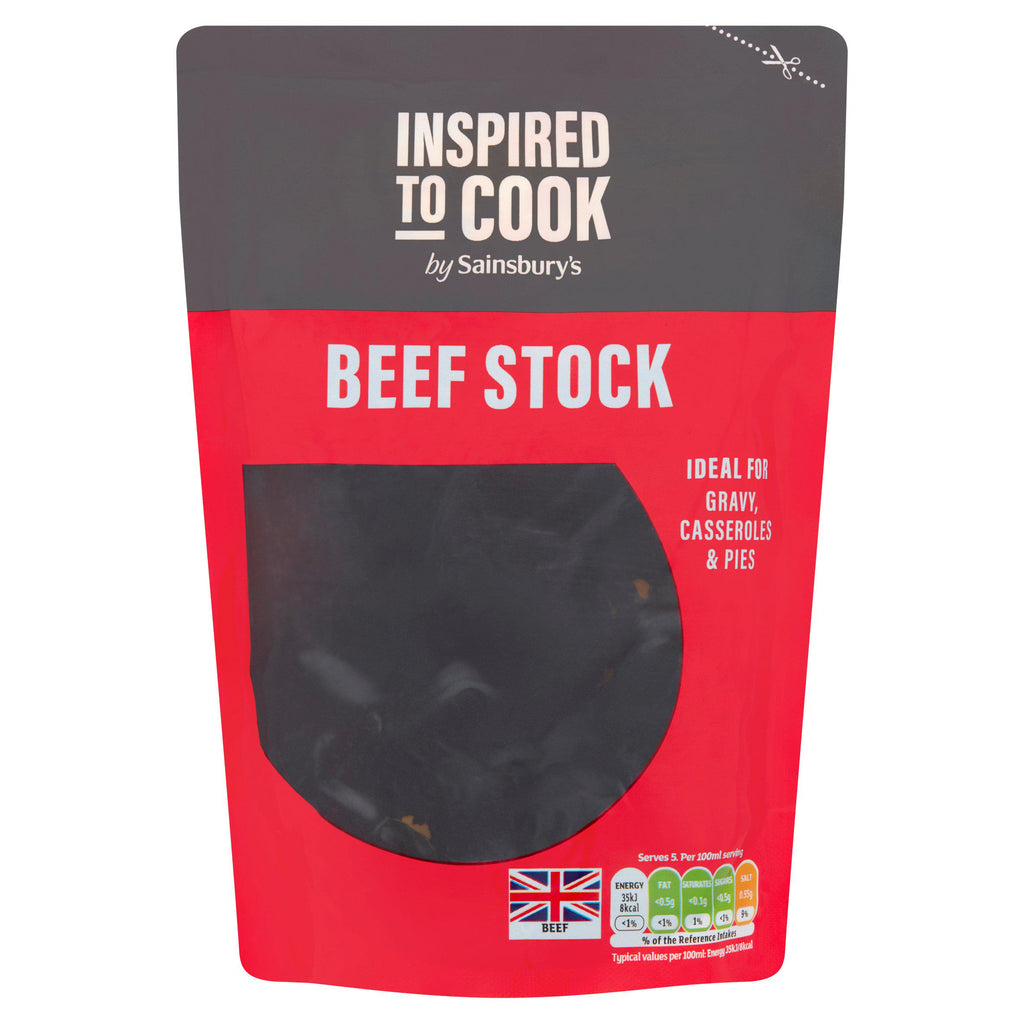 Sainsbury's Beef Stock, Inspired to Cook 500ml