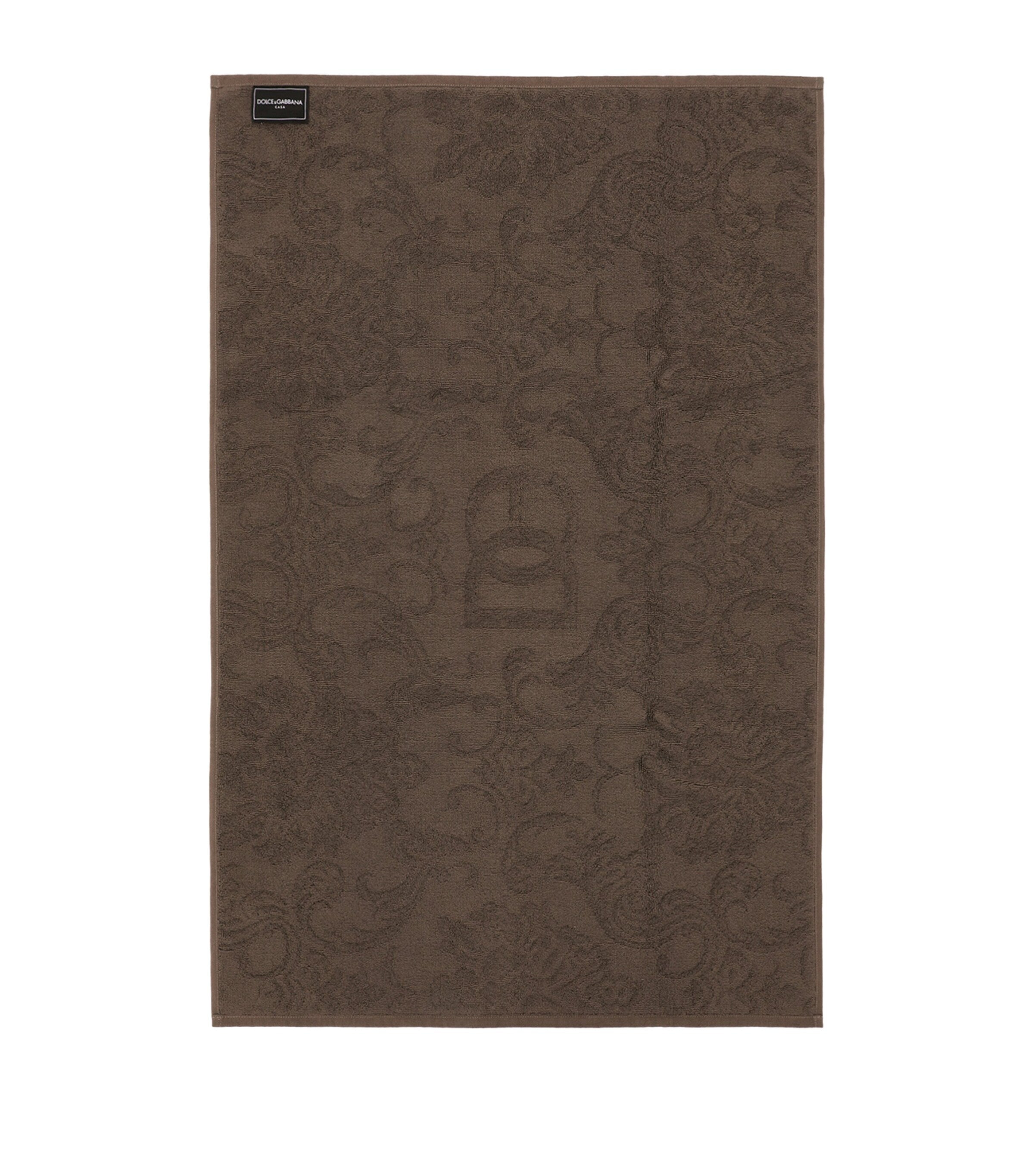Dolce&Gabbana cotton jacquard bath mat 87cm x 54cm - British product