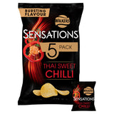 Sensations Thai Sweet Chilli Multipack Crisps 5 x 25g GOODS ASDA   