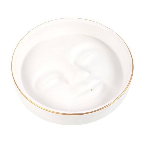 Something Different moon face incense holder 10cm, UK version