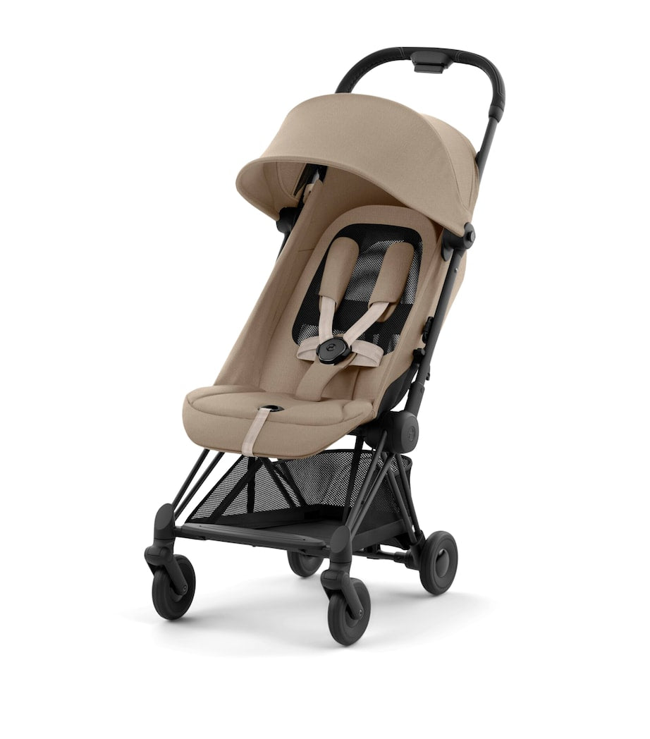 Cybex COYA Stroller in Matte Black Cozy Beige - British product