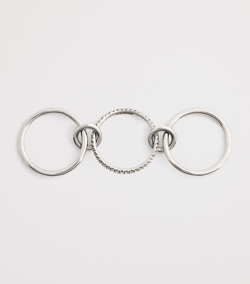 Spinelli Kilcollin Sonny ring white gold diamond (British brand)