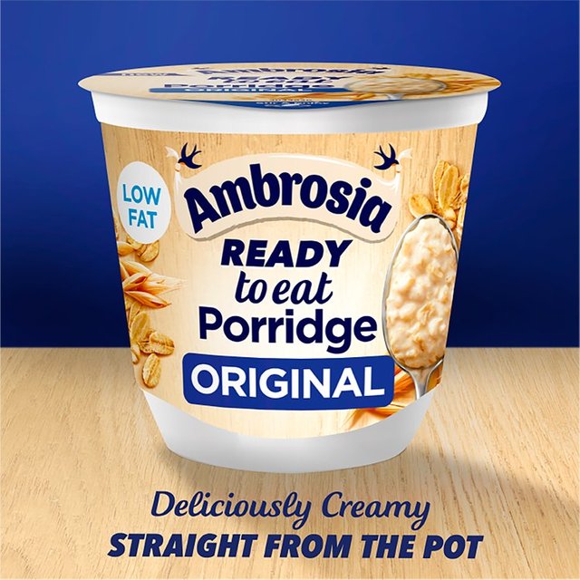 Ambrosia Ready to Eat Porridge Original   210g Cereals M&S   