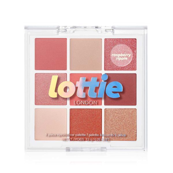 Lottie London Vegan Pink Eyeshadow Palette Raspberry Ripple GOODS Superdrug   