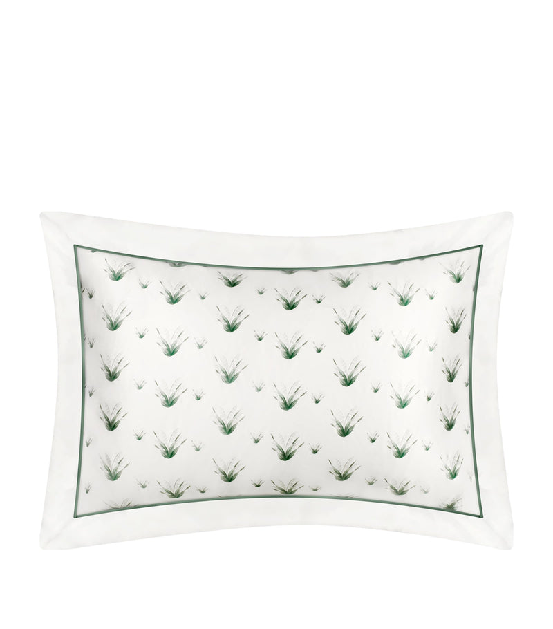 Gingerlily x Memo Press silk Oxford pillowcase lily of the valley 50cm x 90cm, UK version