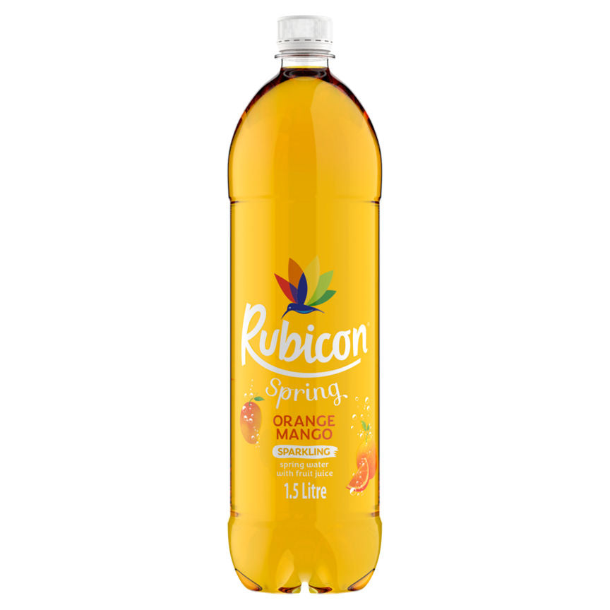 Rubicon Spring Orange Mango Sparkling Spring Water Drink Water ASDA   