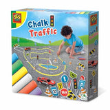 SES Creative traffic chalk set, imported from the UK