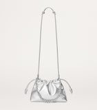 LOEWE medium metallic leather Flamenco purse, imported from the UK