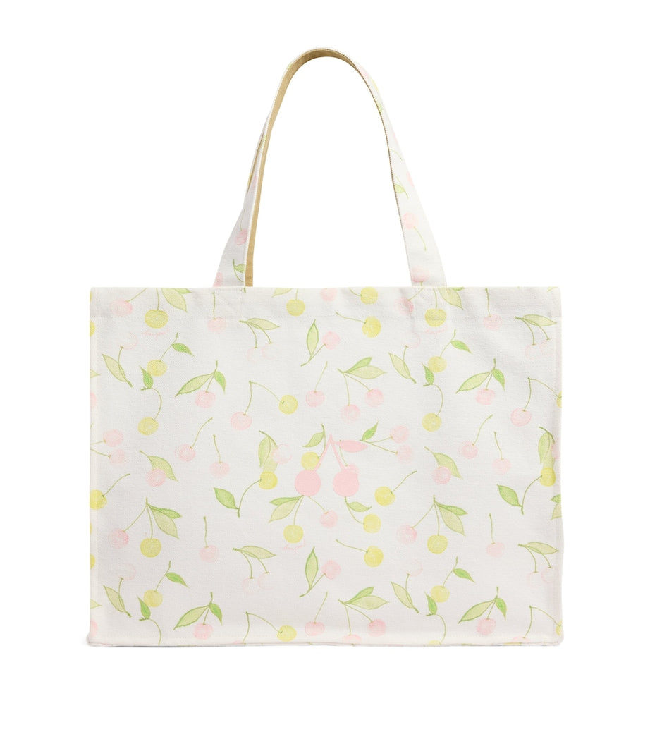 Bonpoint reversible tote bag cherry print, UK version