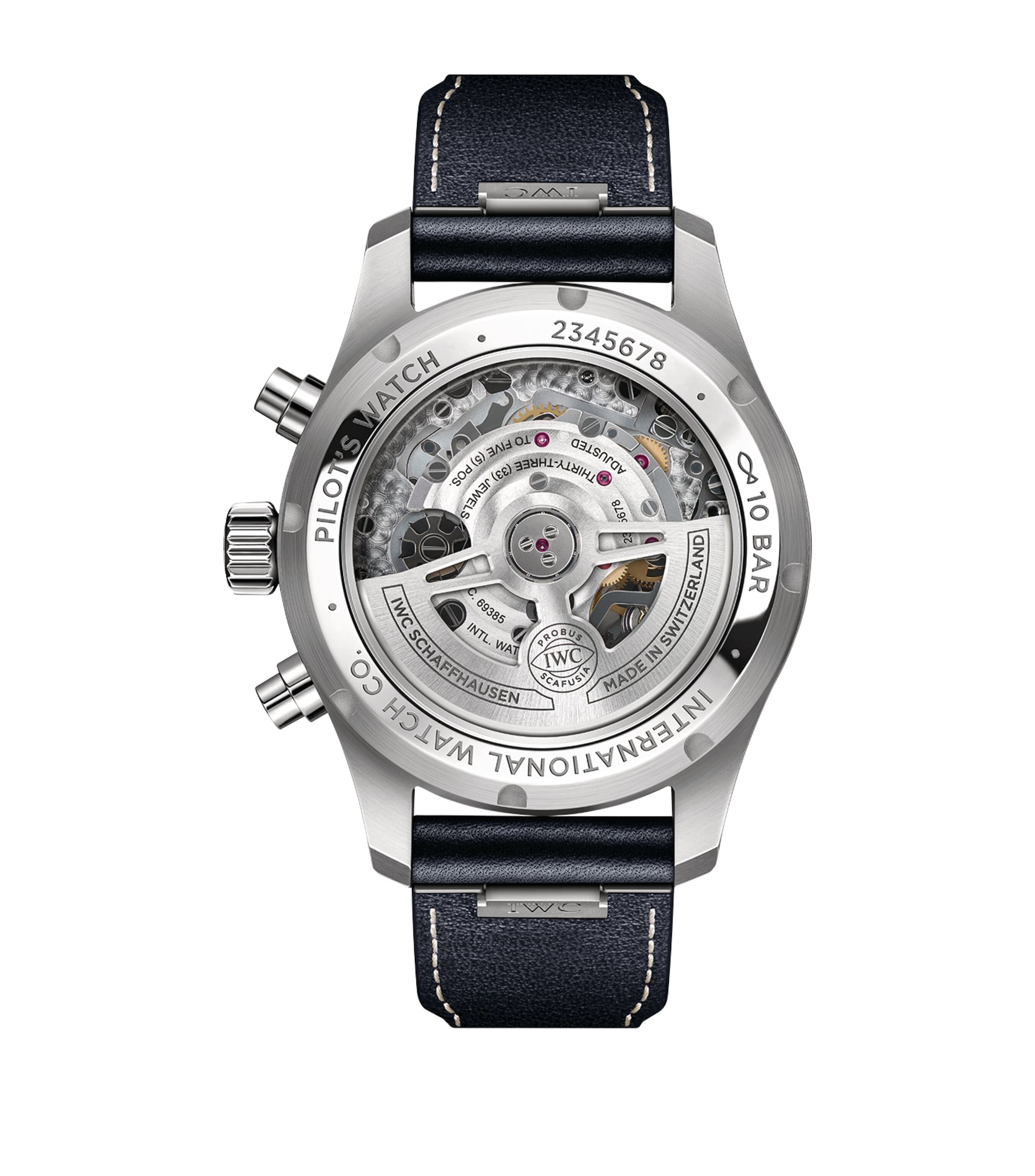 IWC Schaffhausen Pilot's Chronograph watch 41mm, imported from the UK