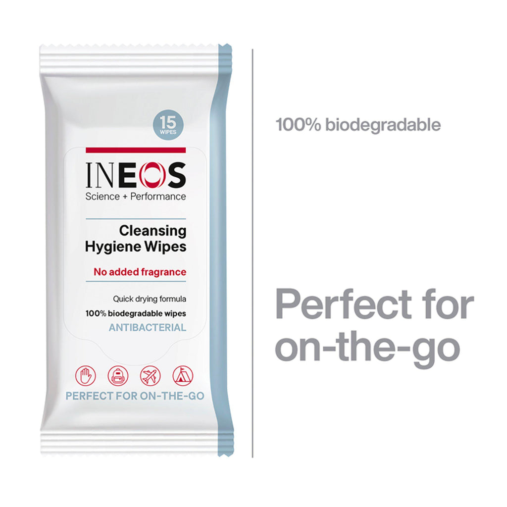 Ineos Antibacterial Sanitiser Wipes x15