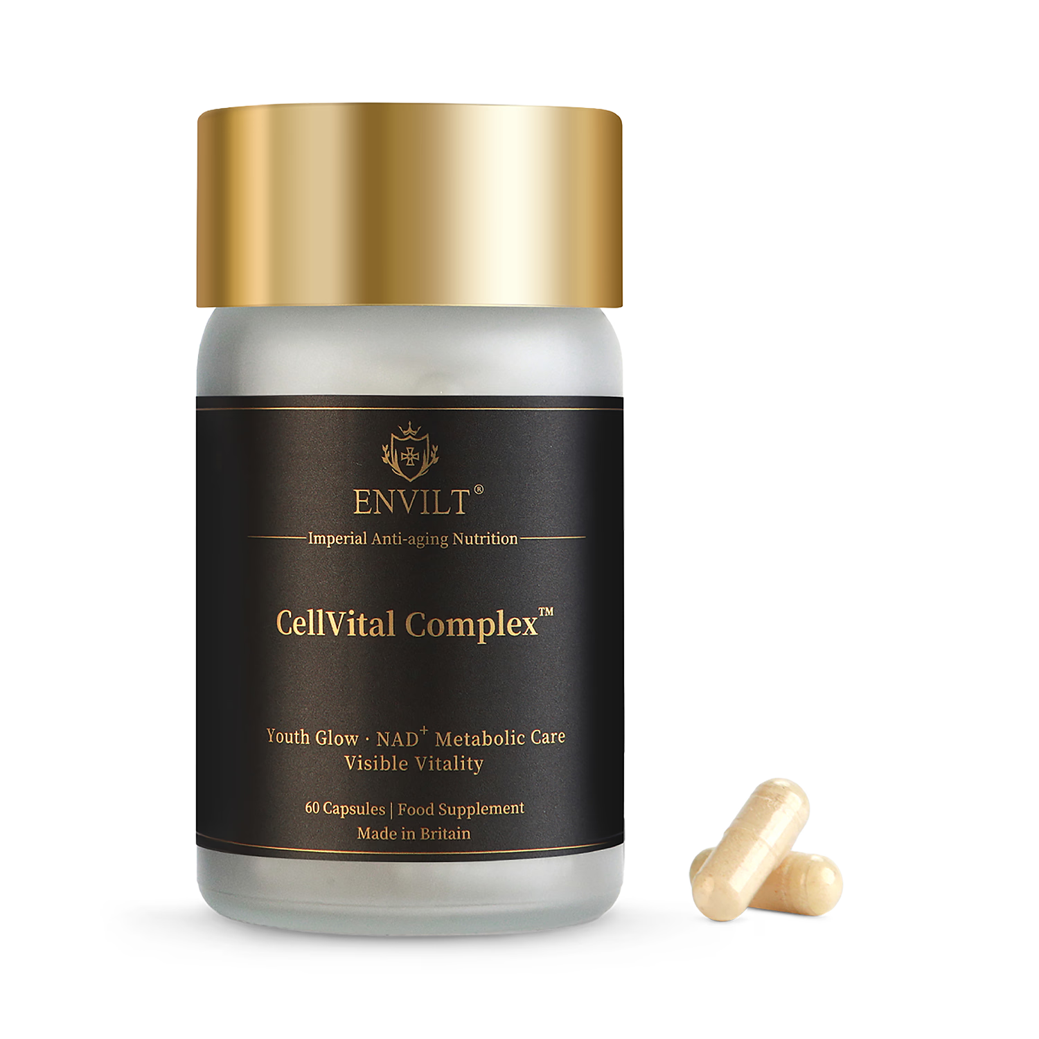 Envilt CellVital Complex supplement 60 capsules - British product