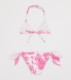 MARIE RAXEVSKY Jungle Print Frou Frou Bikini 2-12 Years, imported from the UK