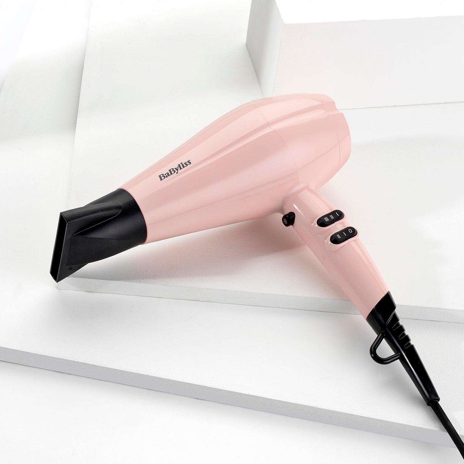 BaByliss 5337U Ionic Hair Dryer Rose Blush 2200w (British brand)