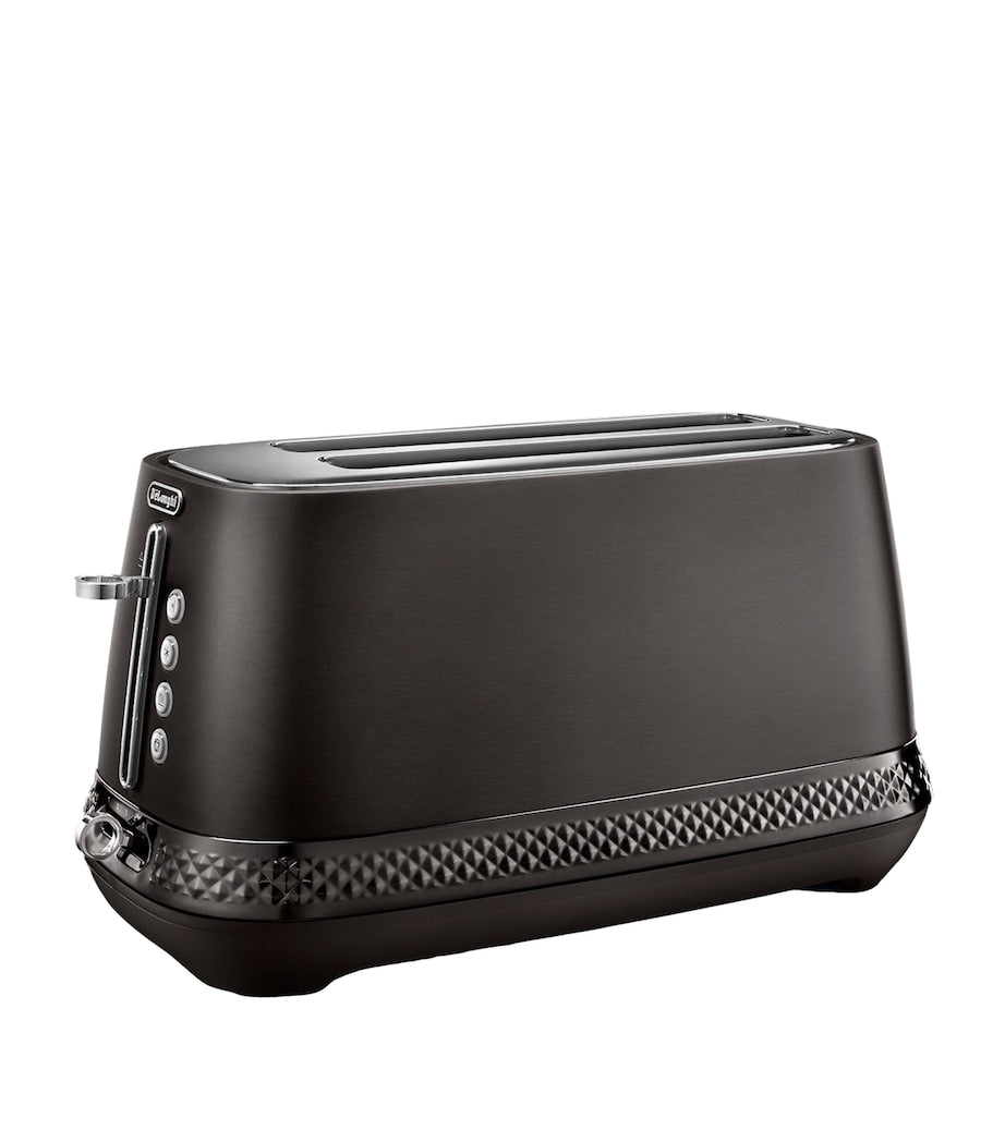 De'Longhi Stainless Steel Diadema Toaster - British product