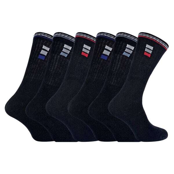 Sock Snob Men's Cotton Breathable Sport Socks (6 Pairs)