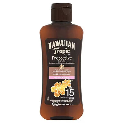 Hawaiian Tropic Protective Dry Oil SPF 15 Mini 100ml