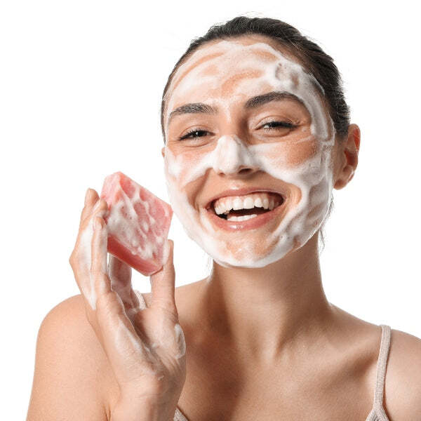 Dr Botanicals La Rose Française Cleansing Bar 100g x 5 - British product