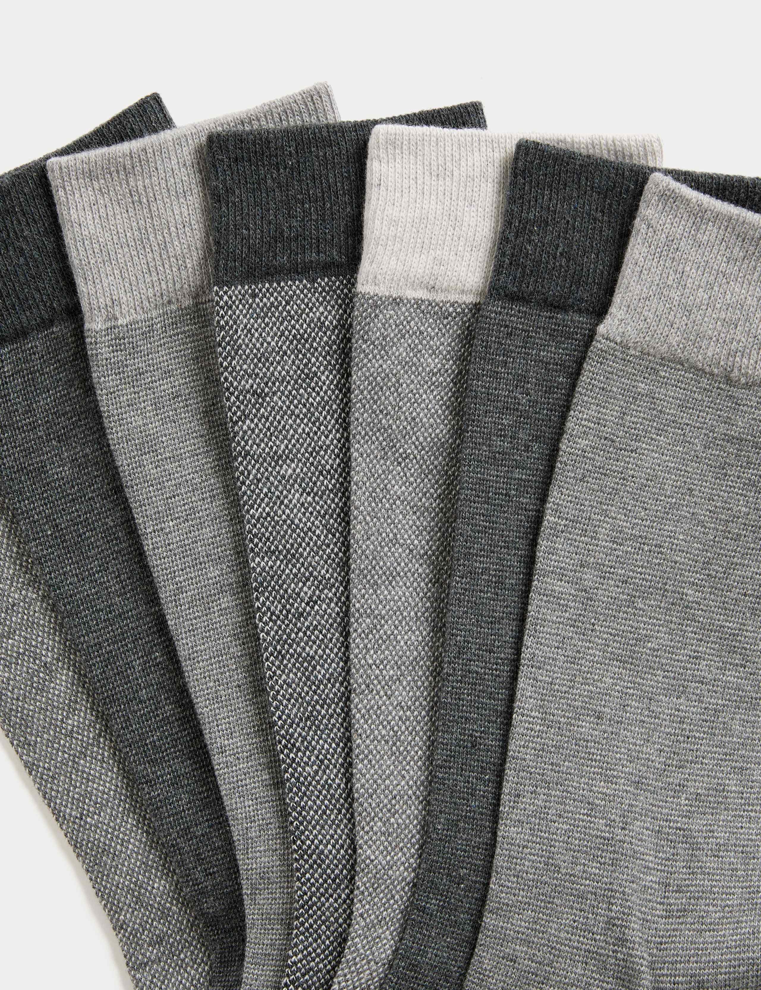 M&S Cool & Fresh cotton socks 7 pack, imported from the UK