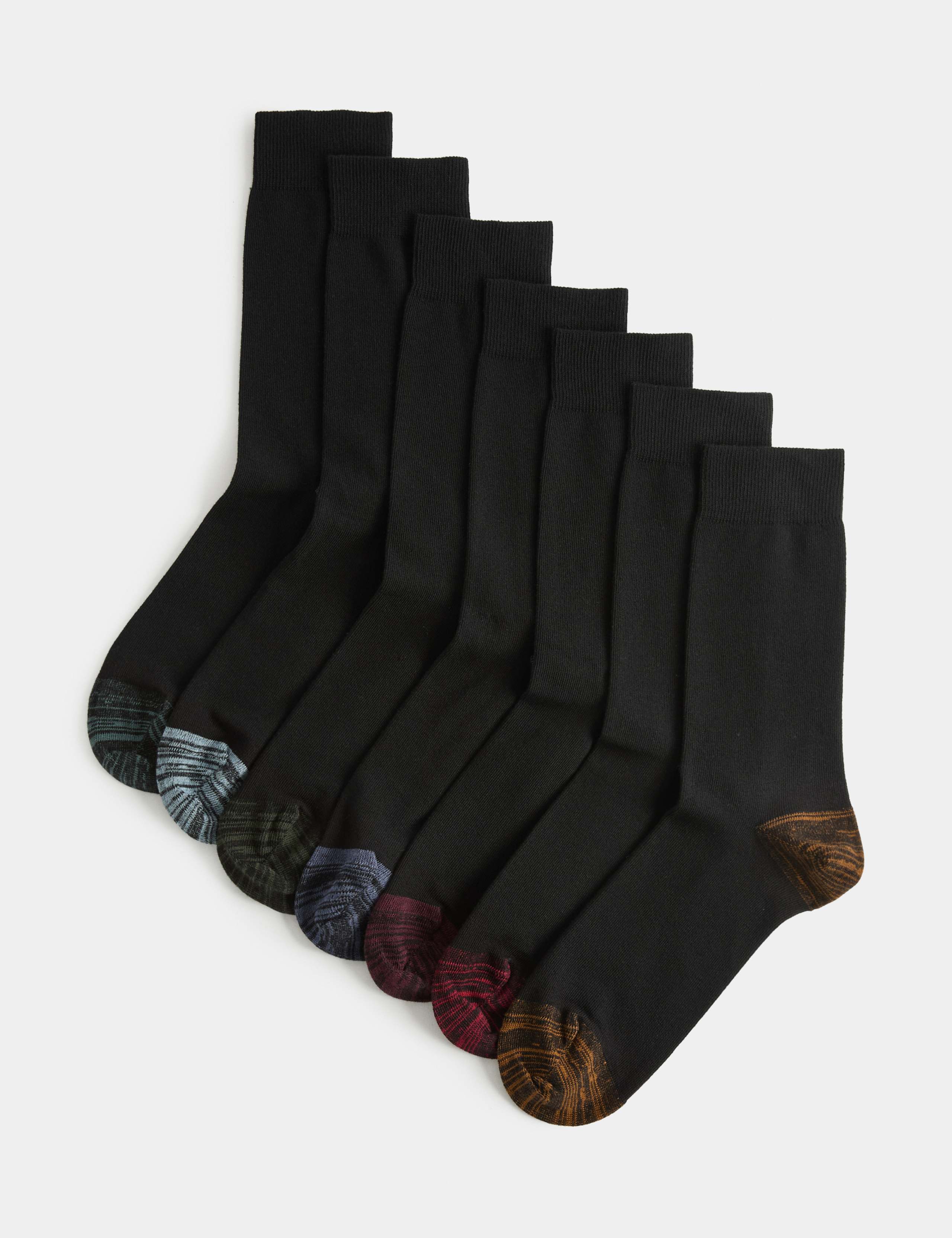 M&S Cool & Fresh cotton rich socks 7 pack, imported from the UK