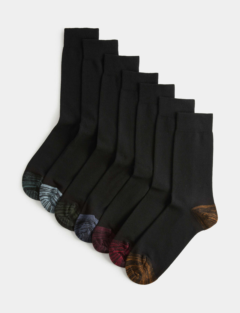 M&S Cool & Fresh cotton rich socks 7 pack, imported from the UK