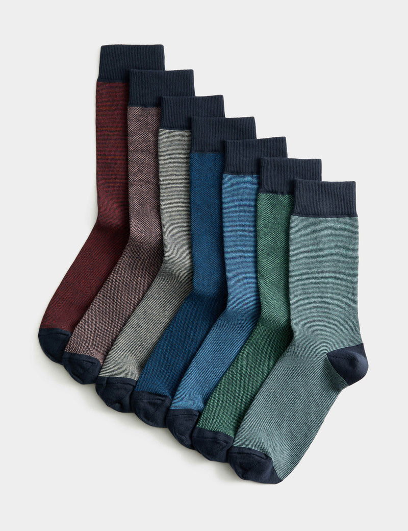 M&S Cool & Fresh socks 7-pack, imported from the UK