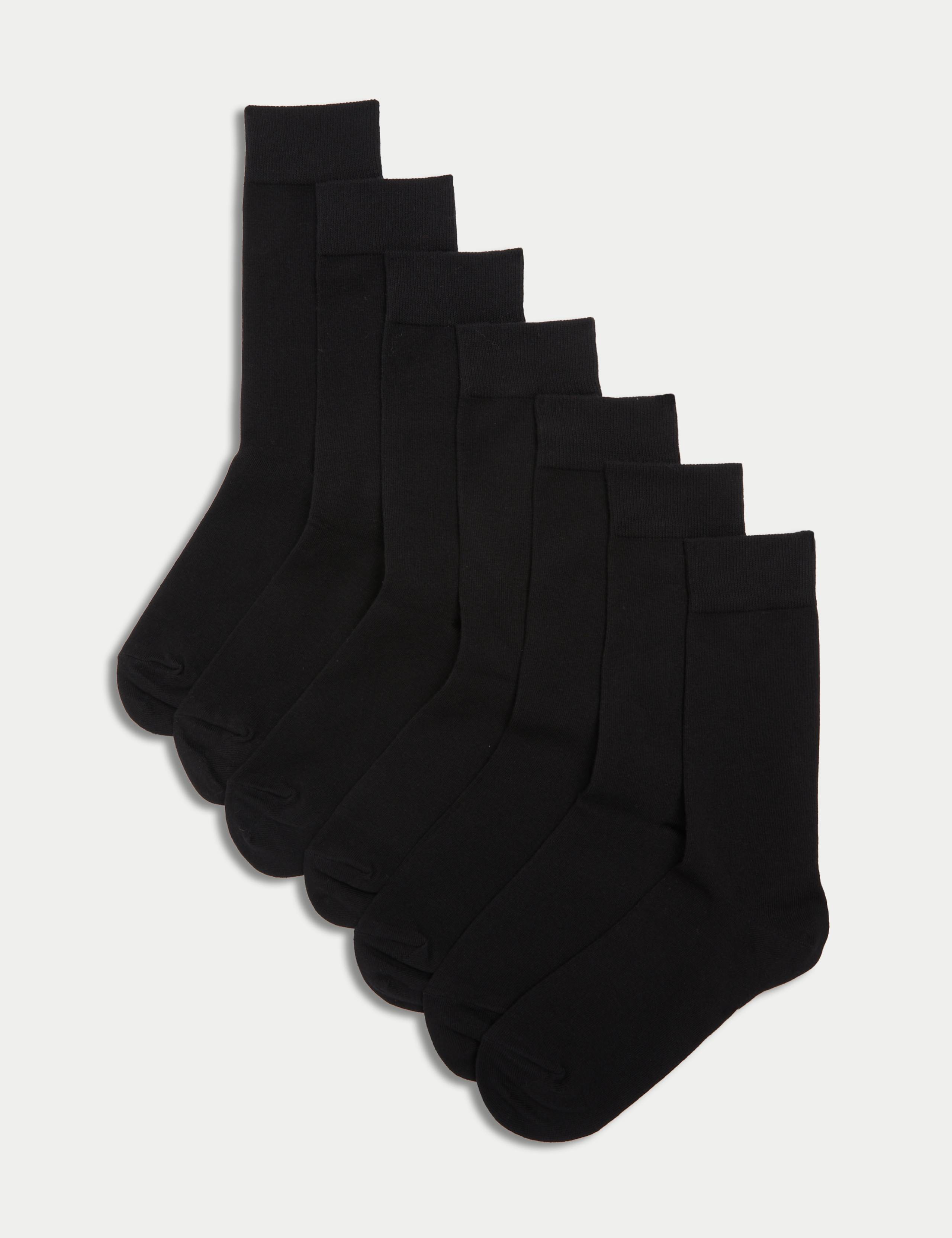 M&S Cool & Fresh cotton rich socks 7-pack, imported from the UK