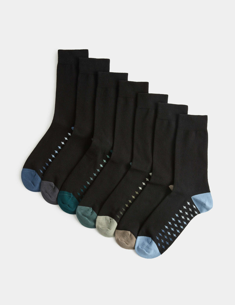 7 Pack Cool & Fresh™ Cotton Rich Socks