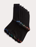 M&S Cool & Fresh striped cotton rich socks 7 pack, UK version