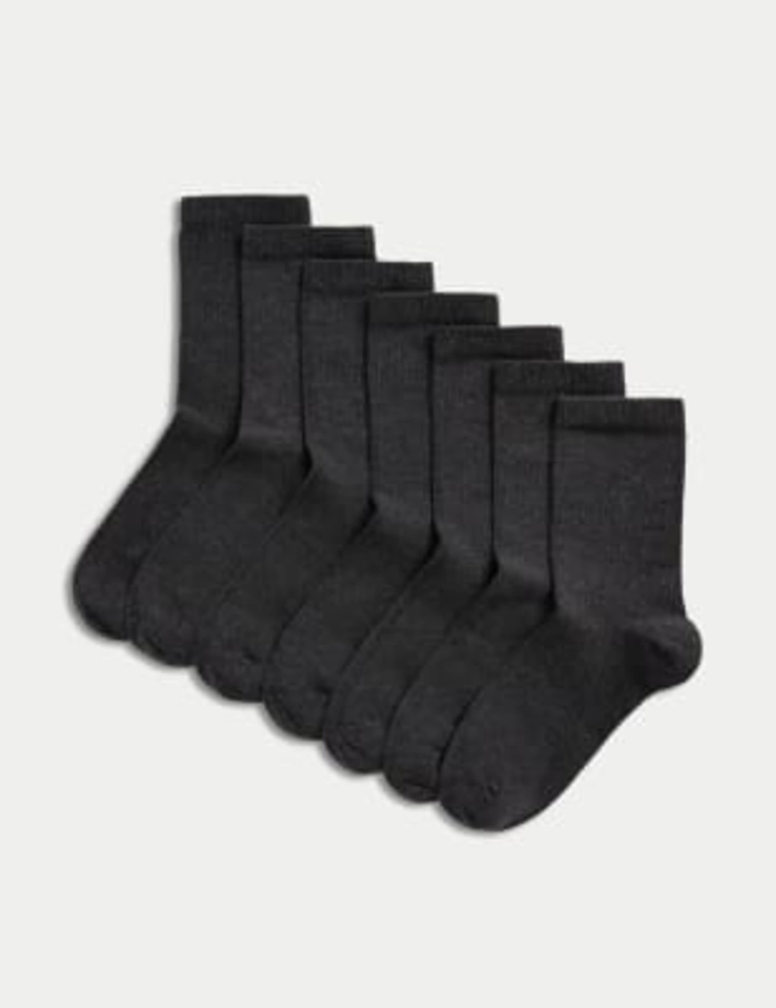 7 pack ankle school socks for kids, imported from the UK