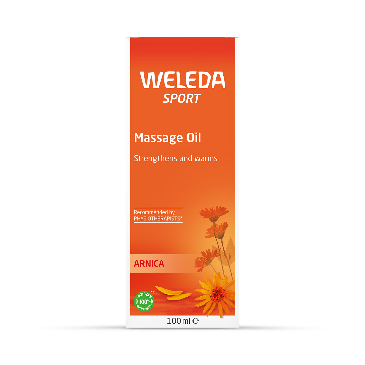 Warming Arnica Massage Oil with Plant Extracts 100ml