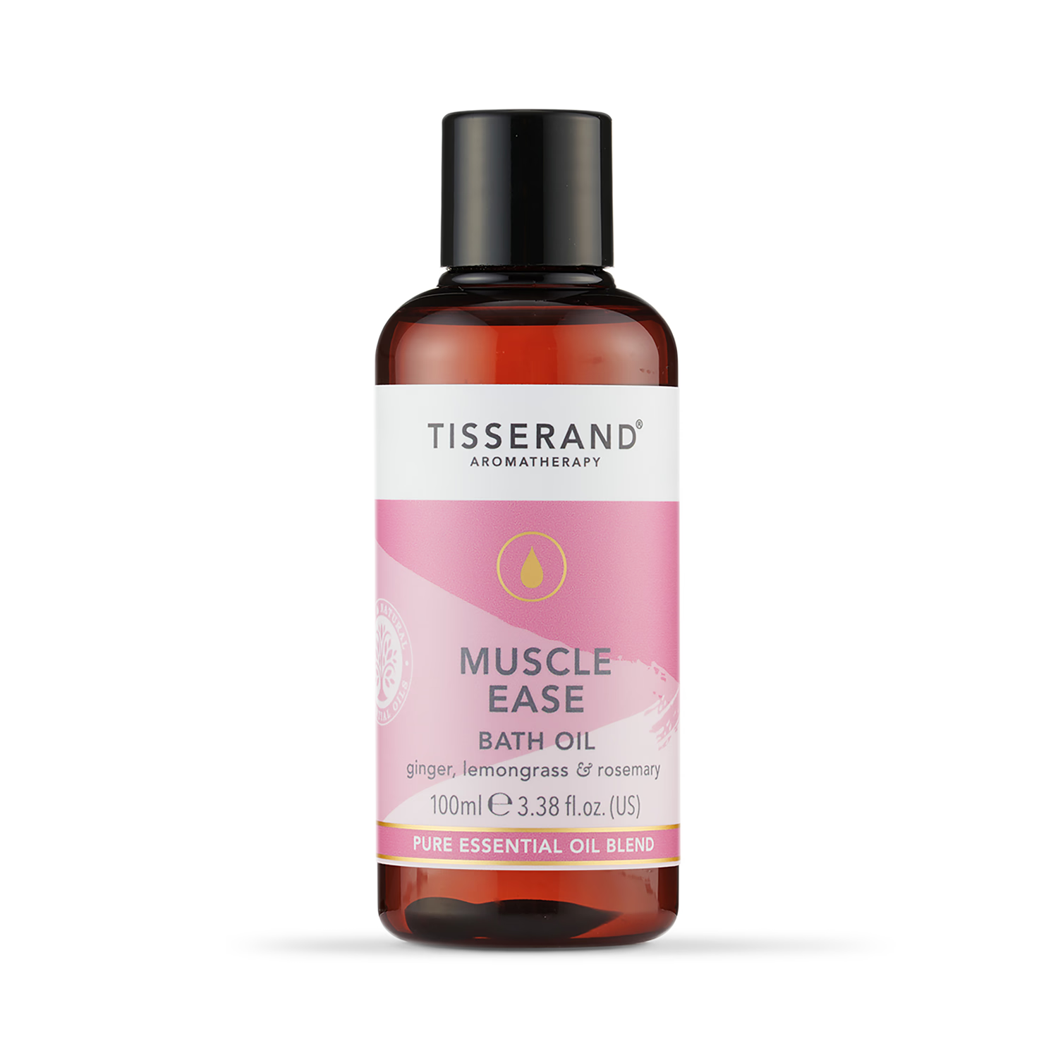 Natural Ginger and Rosemary Muscle Soothing Bath Oil 100ml
