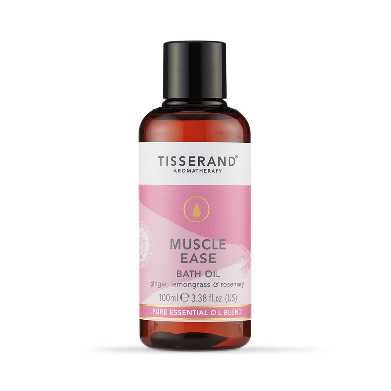 Natural Ginger and Rosemary Muscle Soothing Bath Oil 100ml
