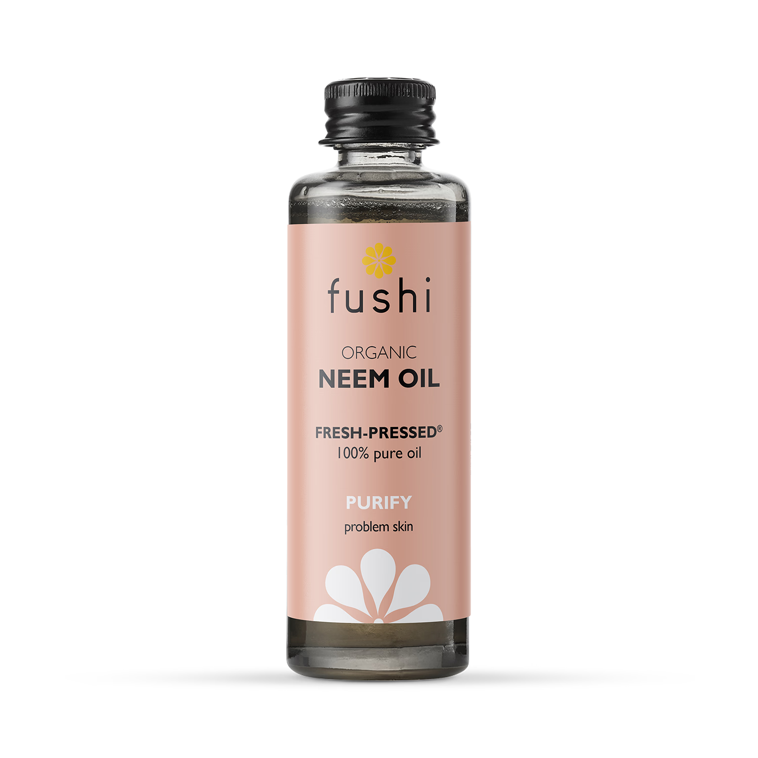 Fresh-Pressed Organic Neem Oil for Skin and Scalp 50ml