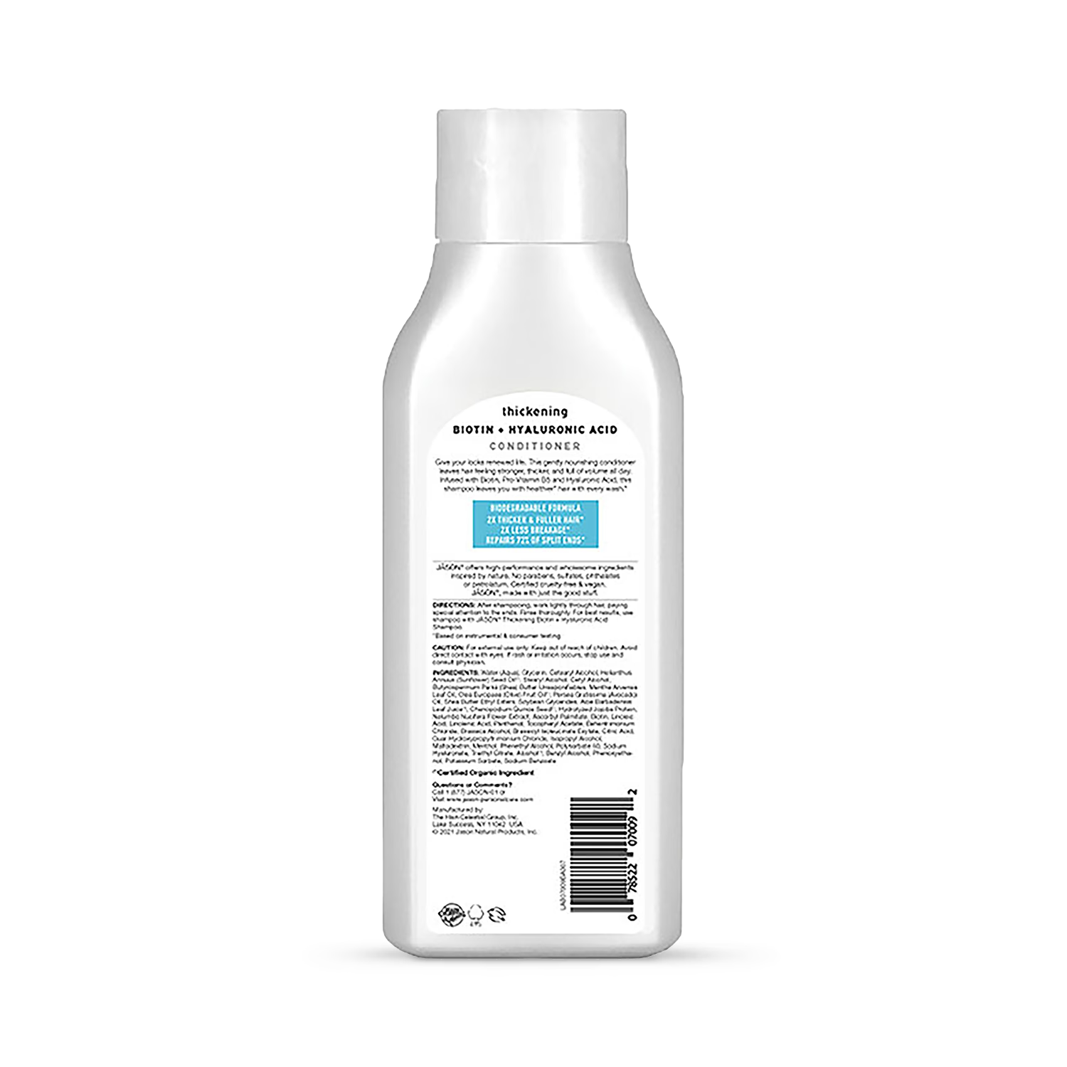 Jason Thickening Biotin Hyaluronic Acid Conditioner 454ml