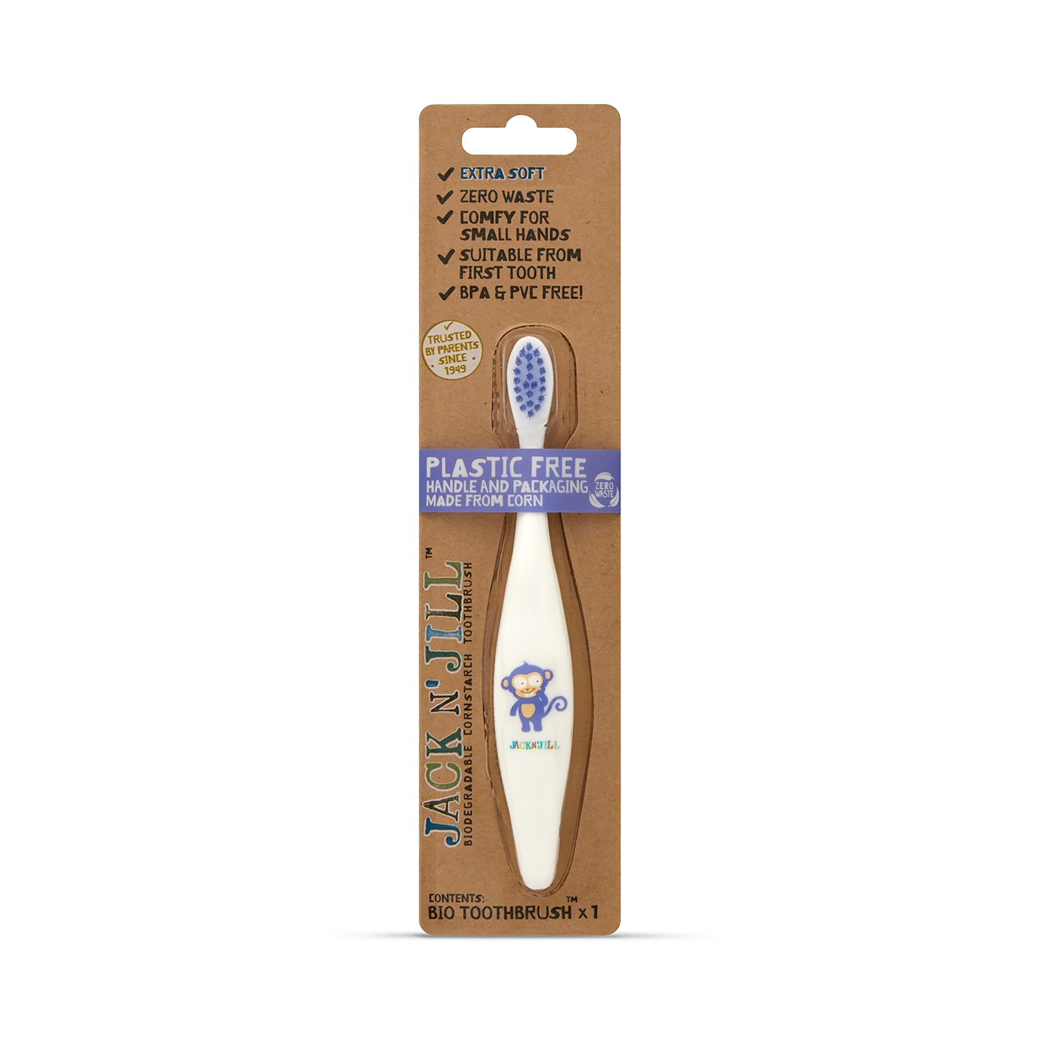 Jack N Jill Kids Toothbrush Bunny