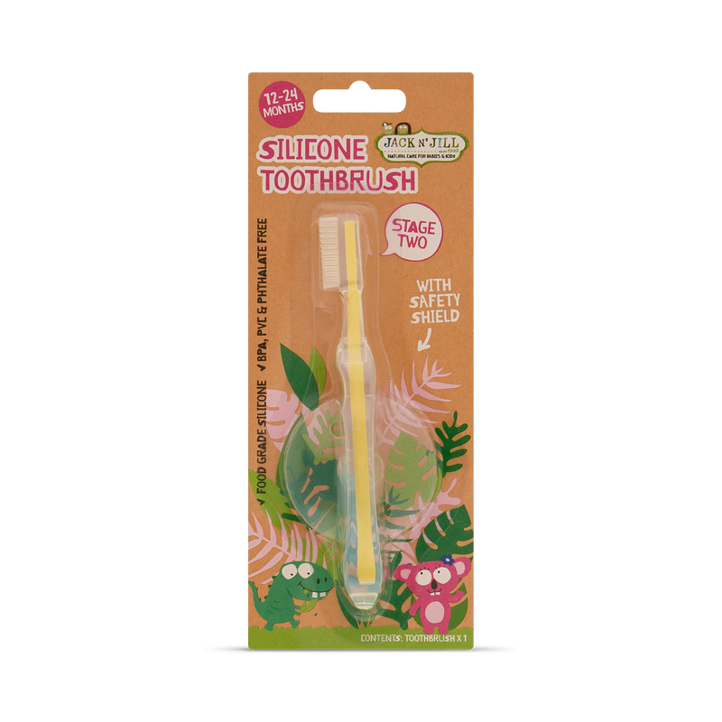Jack N Jill Silicone Toothbrush Stage 2