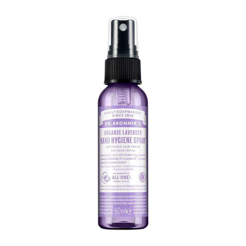 Dr Bronner Lavender Hand Hygiene Spray 60ml