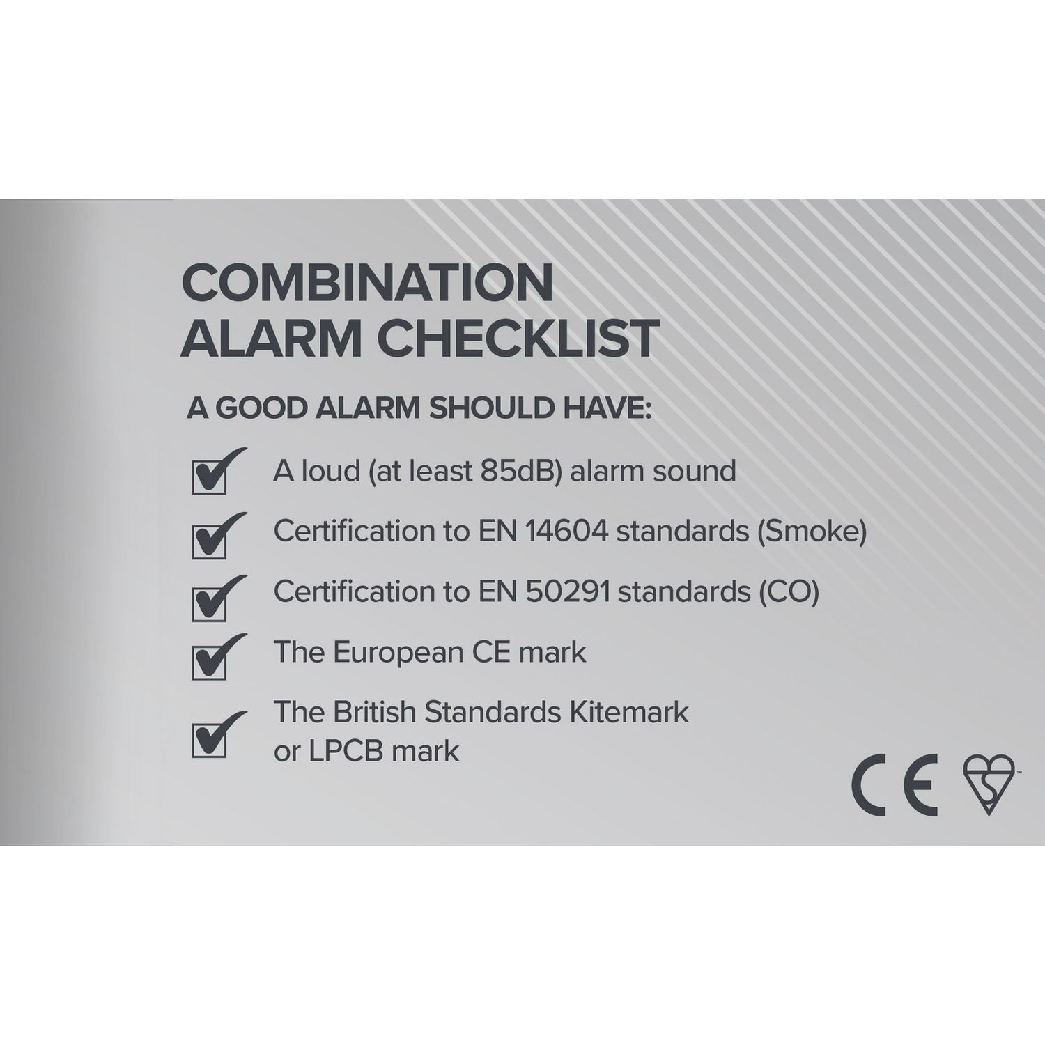 Kidde smoke CO alarm with voice warning, imported from the UK