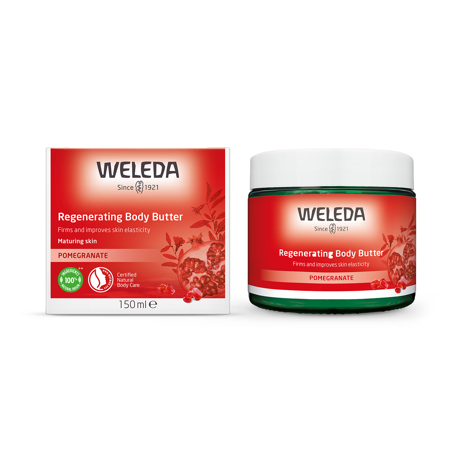 Intensive Pomegranate and Centella Asiatica Body Butter for Mature Skin 150ml
