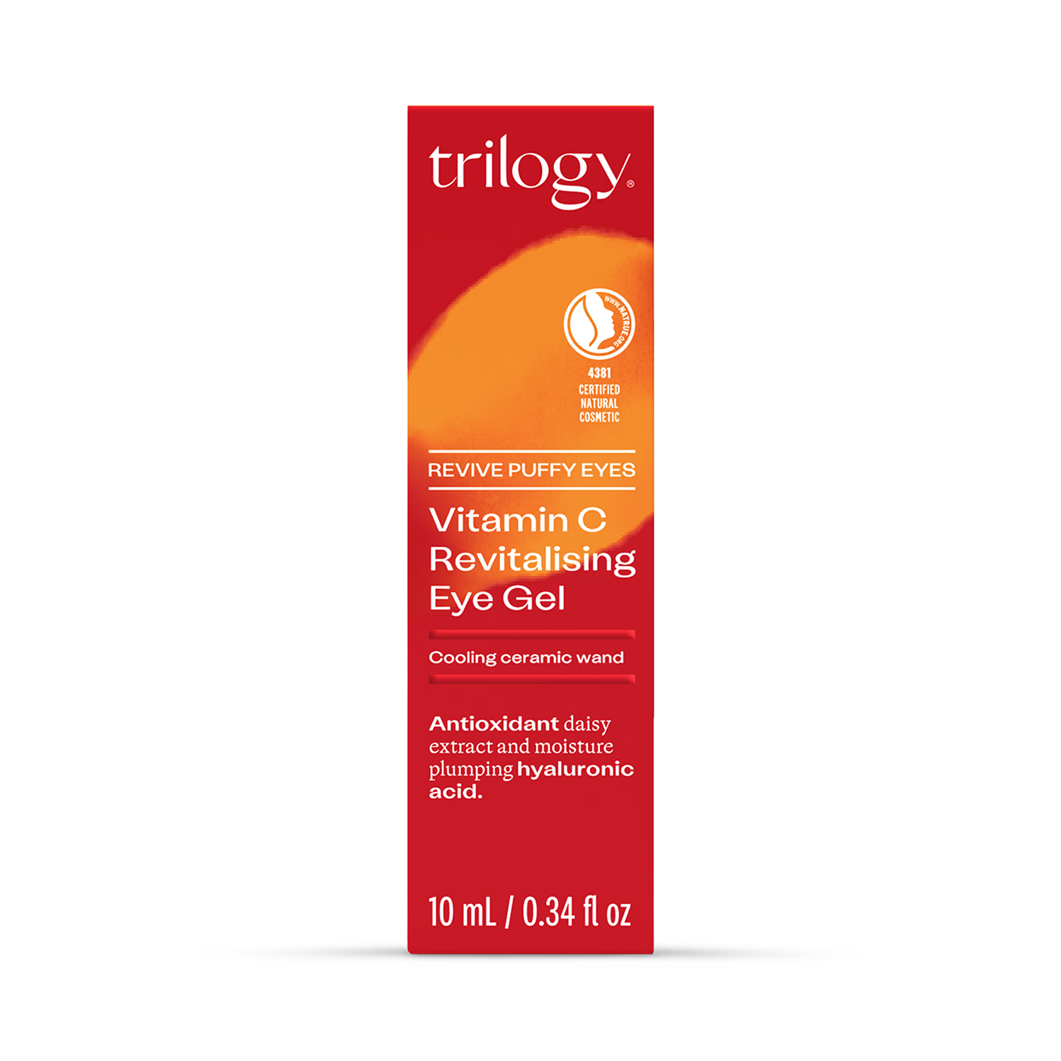 Brightening Vitamin C Eye Gel with Hyaluronic Acid and Aloe Vera