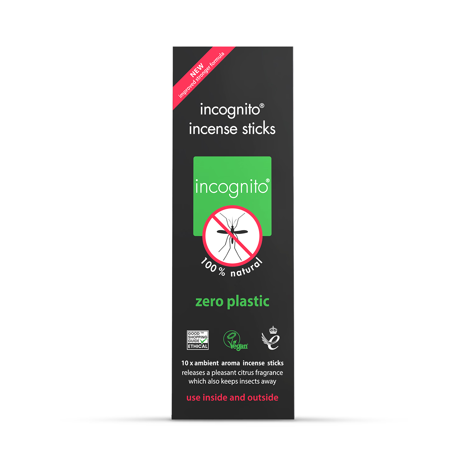 Anti-Mosquito Insect Repellent Incense Sticks 10 Pack