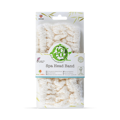 Holland & Barrett Natural Cotton Spa Headband for Facials and Makeup- Buy online at McGrocer